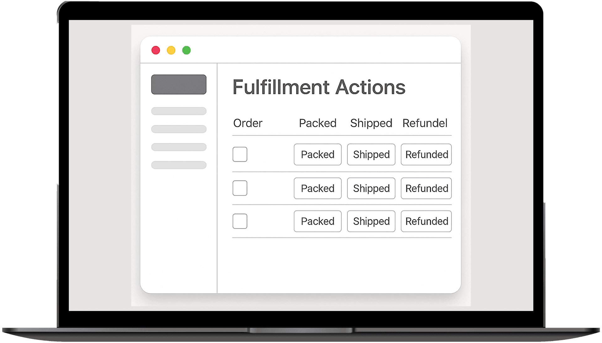 Enterprise order actions and workflow automation tools