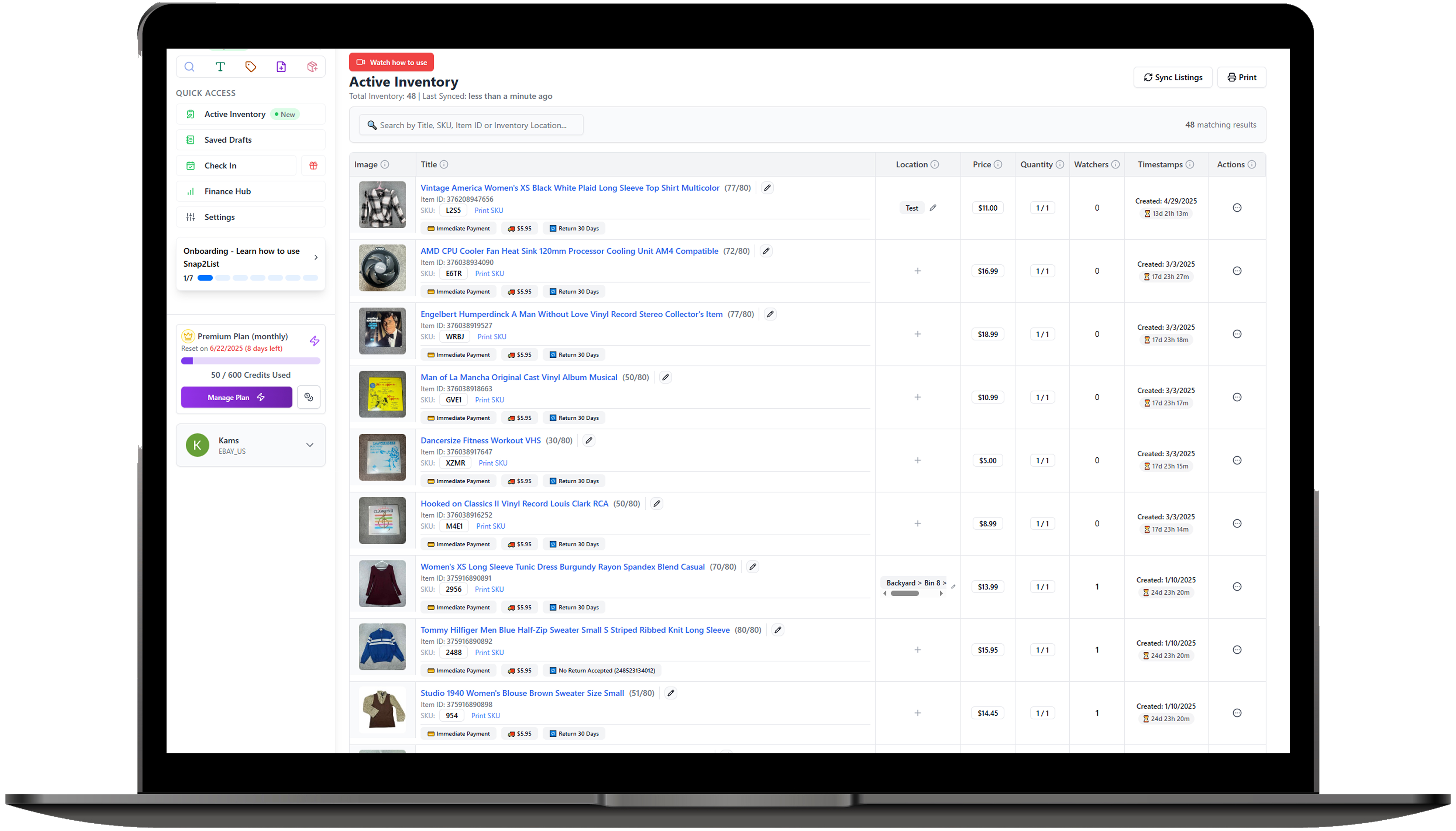 Edit and Manage Your eBay Inventory Effortlessly